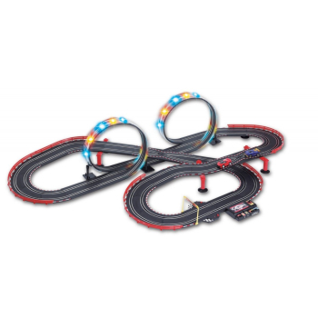 7-metrowy Tor wyścigowy dla dzieci 3-8 + Funkcja zmiany prędkości + 2 autka + Światła